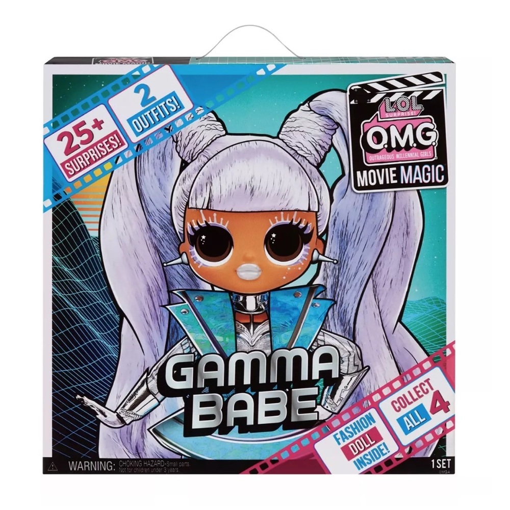 LOL Surprise OMG Movie Magic Gamma Babe Fashion Doll with 25 Surprises NIB